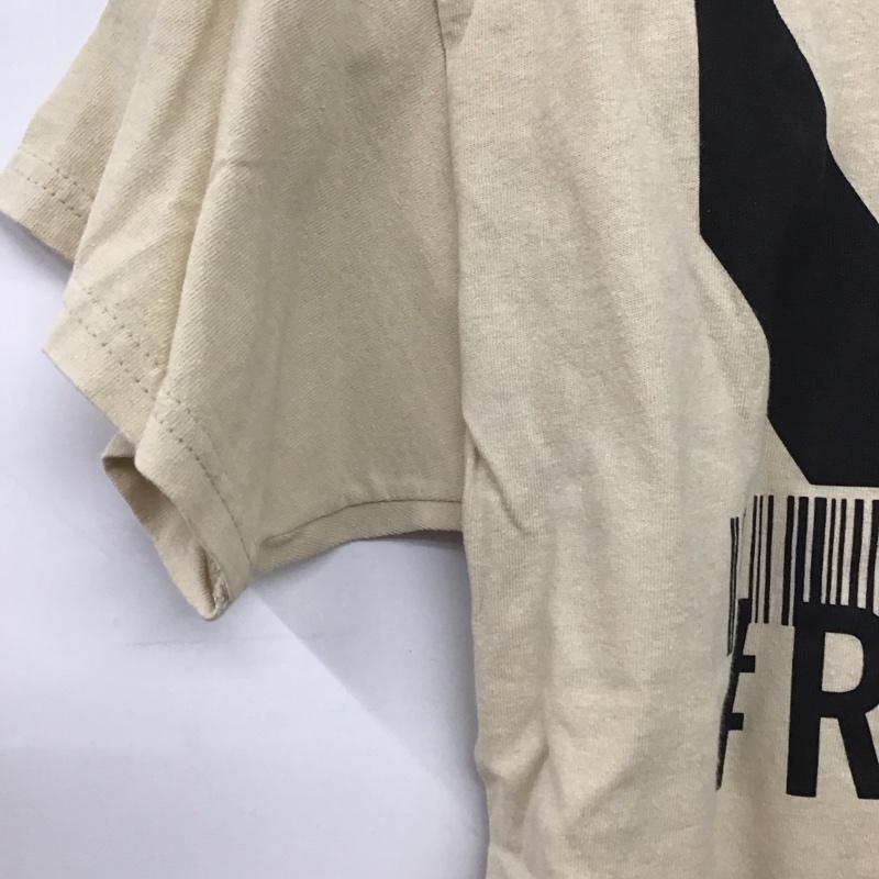 ラブラット LABRAT Tシャツ 半袖 半袖カットソー プリントTシャツ クルーネックカットソー L プリント ベージュ / ベージュ /  メンズ USED 古着 中古 10146564