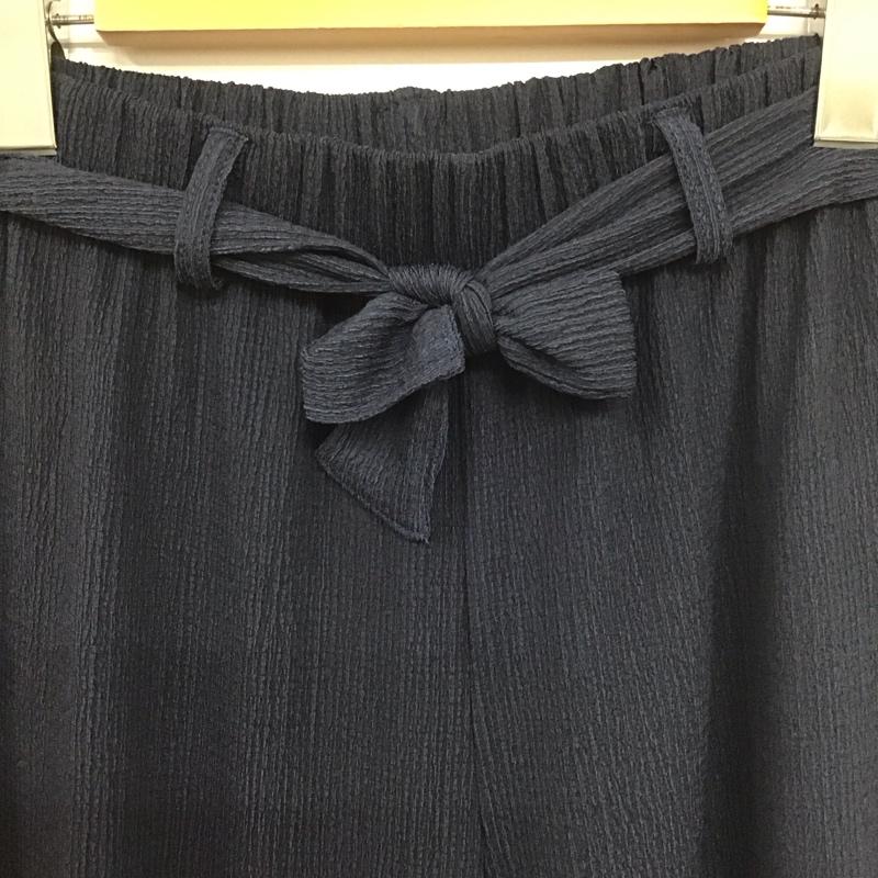 ザラ ZARA パンツ スラックス 150cm 無地 紺 / ネイビー /  ガールズ USED 古着 中古 10140357