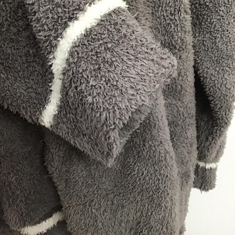 ジェラートピケ gelato pique セットアップ セットアップ セットアップ ルームウェア 2点セット ONE SIZE ボーダー柄 X プリント 灰 / グレー /  レディース USED 古着 中古 10149070