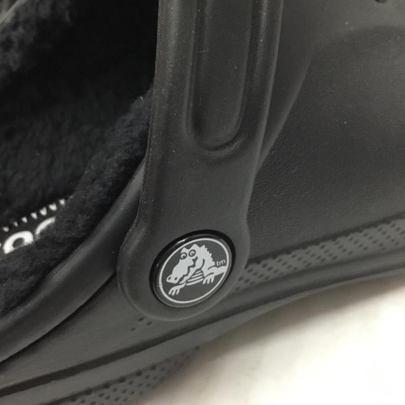 クロックス crocs サンダル サンダル Ralen lined Clog 16244-060 27.0cm 無地 黒 / ブラック /  メンズ USED 古着 中古 10125455