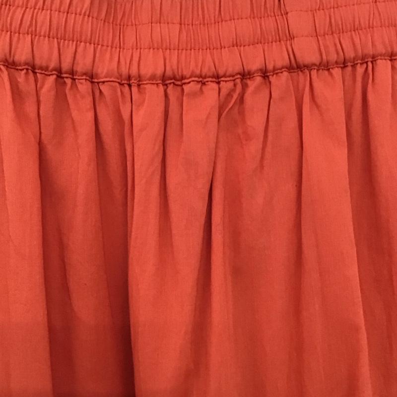 フリークスストア FREAK S STORE スカート ロングスカート 222-3148 ロングスカート FREE 無地 橙 / オレンジ /  レディース USED 古着 中古 10151093