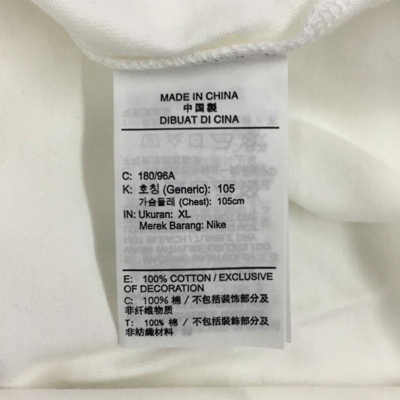 ナイキ NIKE Tシャツ 半袖 DJ0402-100 パリSG ジョーダン クルーネック タグ付き XL プリント 白 / ホワイト /  メンズ USED 古着 中古 10121254
