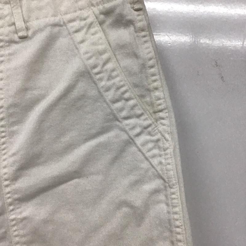 オアスロウ orSlow パンツ ショートパンツ ショートパンツ ハーフパンツ カジュアルパンツ M 無地 白 / ホワイト /  メンズ USED 古着 中古 10130669