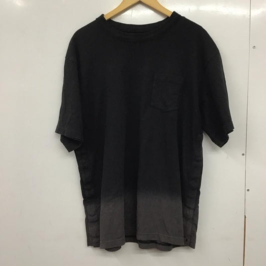 サカイ Sacai Tシャツ 半袖 半袖カットソー 無地Tシャツ クルーネックカットソー 2 無地 黒 / ブラック /  メンズ USED 古着 中古 10139535
