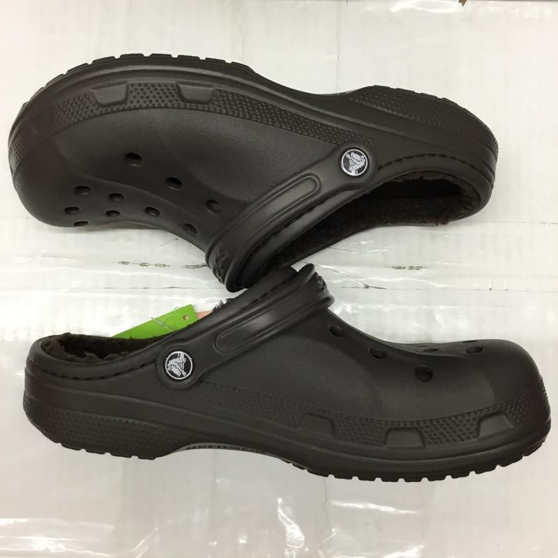 クロックス crocs シューズ シューズ Ralen lined Clog 16244-22ｚ 27.0cm 無地 茶 / ブラウン /  メンズ USED 古着 中古 10119373