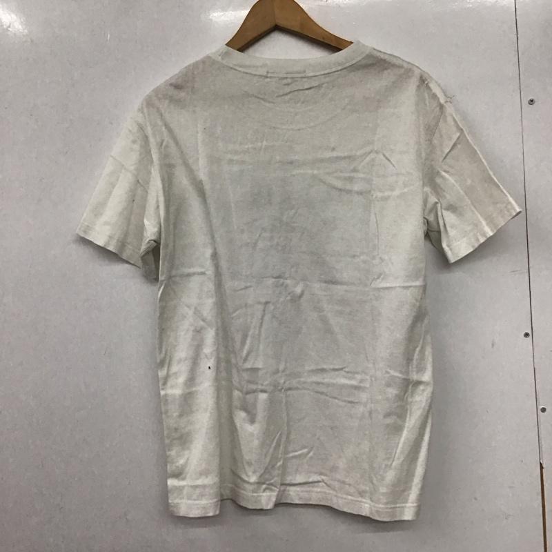 クリスチャンディオール Christian Dior Tシャツ 半袖 半袖カットソー プリントTシャツ クルーネックカットソー M プリント 白 / ホワイト /  メンズ USED 古着 中古 10144951