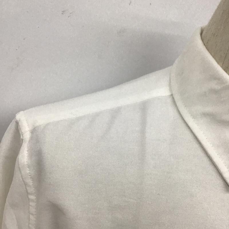 チャンピオン Champion シャツ、ブラウス 長袖 ボタンダウンシャツ L 無地 白 / ホワイト /  メンズ USED 古着 中古 10106078
