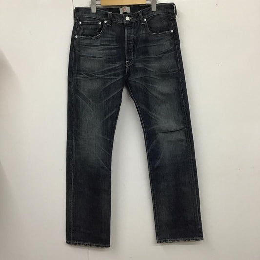 リーバイストラウスアンドコー Levi Strauss & co. パンツ デニム、ジーンズ デニムパンツ ストレートパンツ ワイドパンツ カジュアルパンツ 2008年 34 無地 インディゴ / インディゴ /  メンズ USED 古着 中古 10124650