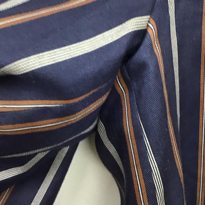 アンタイトル UNTITLED パンツ ショートパンツ ハーフパンツ ショートパンツ カジュアルパンツ フレアパンツ 2 ストライプ 紺 / ネイビー /  レディース USED 古着 中古 10142671