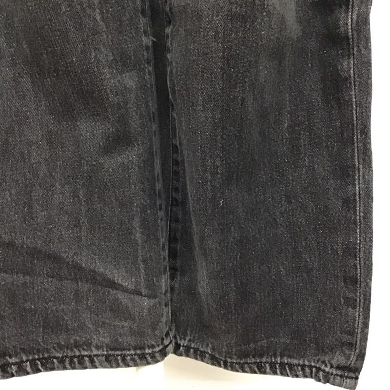 ニコアンド niko and... パンツ デニム、ジーンズ ST65DL03SW M 無地 黒 / ブラック /  レディース USED 古着 中古 10120595