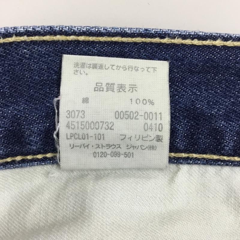リーバイス Levi s パンツ デニム、ジーンズ ハーフパンツ 30インチ 無地 インディゴ / インディゴ /  メンズ USED 古着 中古 10108796