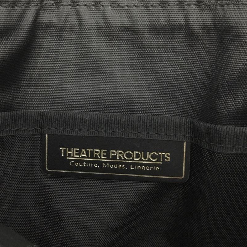 シアタープロダクツ THEATRE PRODUCTS ハンドバッグ ハンドバッグ ミニトートバッグ ロゴ、文字 黒 / ブラック /  レディース USED 古着 中古 10142191
