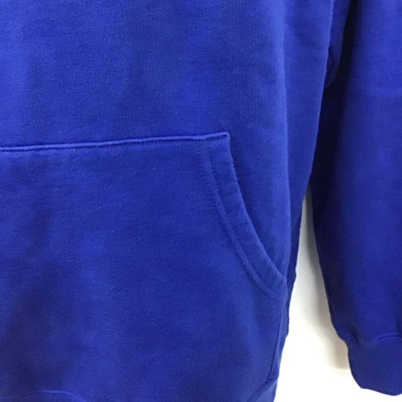シュプリーム Supreme パーカー 長袖 SS18 SidelineHoodedSweatshirt 長袖パーカー プルオーバー XL ロゴ、文字 青 / ブルー /  メンズ USED 古着 中古 10119220