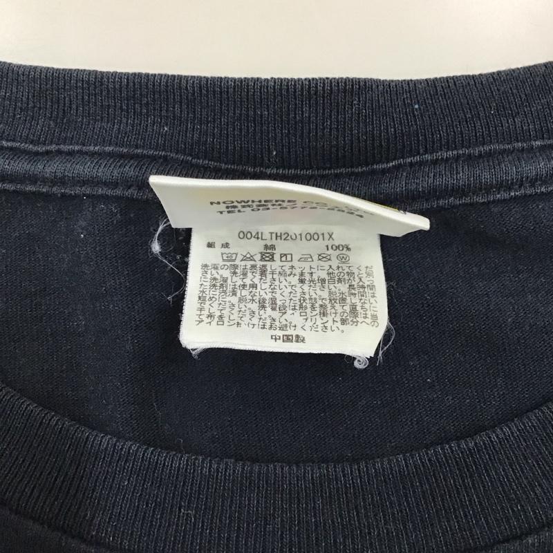 アベイシングエイプ A BATHING APE Tシャツ 長袖 M プリント 黒 / ブラック /  メンズ USED 古着 中古 10122073