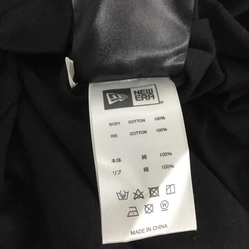 ニューエラ NEW ERA Tシャツ 半袖 半袖カットソー プリントTシャツ クルーネックカットソー キースへリング XXL ロゴ、文字 黒 / ブラック /  メンズ USED 古着 中古 10130114