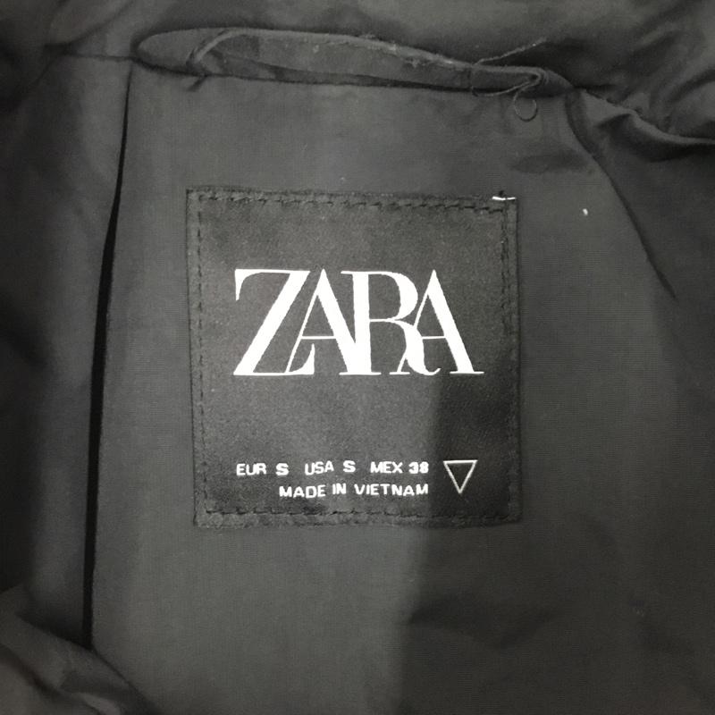 ザラ ZARA ジャケット、上着 ジャケット、ブレザー 1792 411 064 ナイロンジャケット S ワンポイント 白 / ホワイト / X 黒 / ブラック /  メンズ USED 古着 中古 10121015