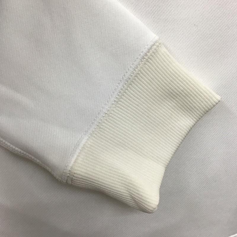 アディダス adidas トレーナー 長袖 DN1451 クルーネック スウェット M ロゴ、文字 白 / ホワイト /  メンズ USED 古着 中古 10123283