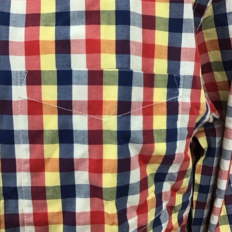 エルエルビーン L.L.Bean シャツ、ブラウス 長袖 コットン 胸ポケット S チェック マルチカラー / マルチカラー /  メンズ USED 古着 中古 10111862
