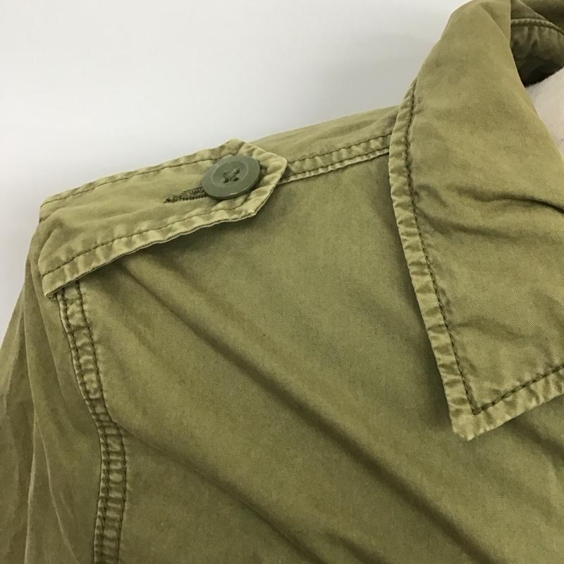 アメリカンイーグル AMERICANEAGLE ジャケット、上着 ジャンパー、ブルゾン ジップアップジャケット ジャンパー ジャケット ミリタリージャケット アウター S 無地 カーキ / カーキ /  メンズ USED 古着 中古 10123872