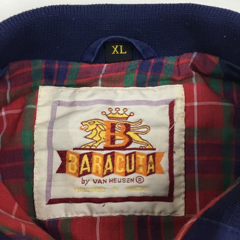 バラクータ BARACUTA ジャケット、上着 ジャンパー、ブルゾン スイングトップ XL 無地 紺 / ネイビー /  メンズ USED 古着 中古 10109624