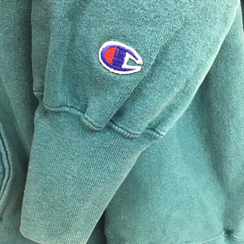 チャンピオン Champion トレーナー 長袖 長袖トレーナー スウェット モックネック プルオーバー 90s usa製 XL ロゴ、文字 マルチカラー / マルチカラー /  メンズ USED 古着 中古 10145310