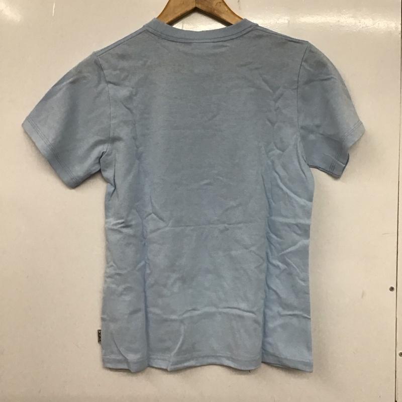 エックスガール X-girl Tシャツ 半袖 1 プリント 水色 / ライトブルー /  レディース USED 古着 中古 10140388