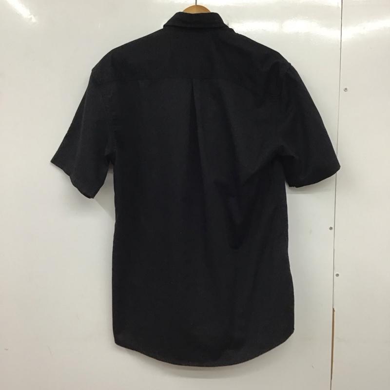 ディッキーズ Dickies シャツ、ブラウス 半袖 半袖シャツ 無地シャツ ポケットシャツ M 無地 黒 / ブラック /  メンズ USED 古着 中古 10137500