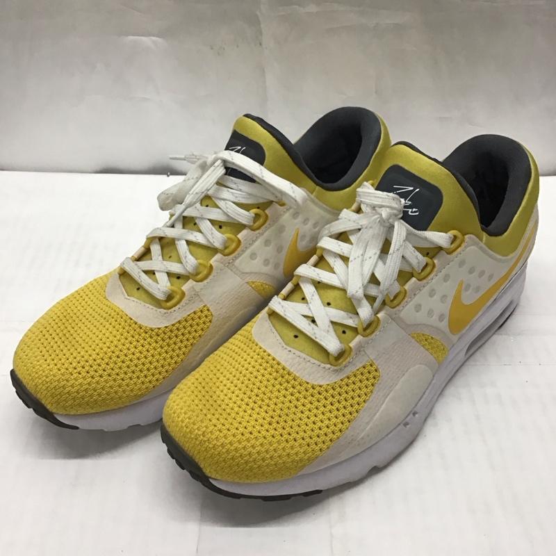 ナイキ NIKE スニーカー スニーカー 789695-100 AIR MAX ZERO QS 28cm 28.0cm ロゴ、文字 黄 / イエロー / X 白 / ホワイト / X 黒 / ブラック /  メンズ USED 古着 中古 10114526