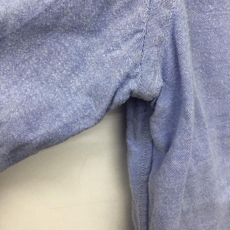 ラルフローレン RALPHLAUREN シャツ、ブラウス 長袖 L 無地 水色 / ライトブルー /  メンズ USED 古着 中古 10145752