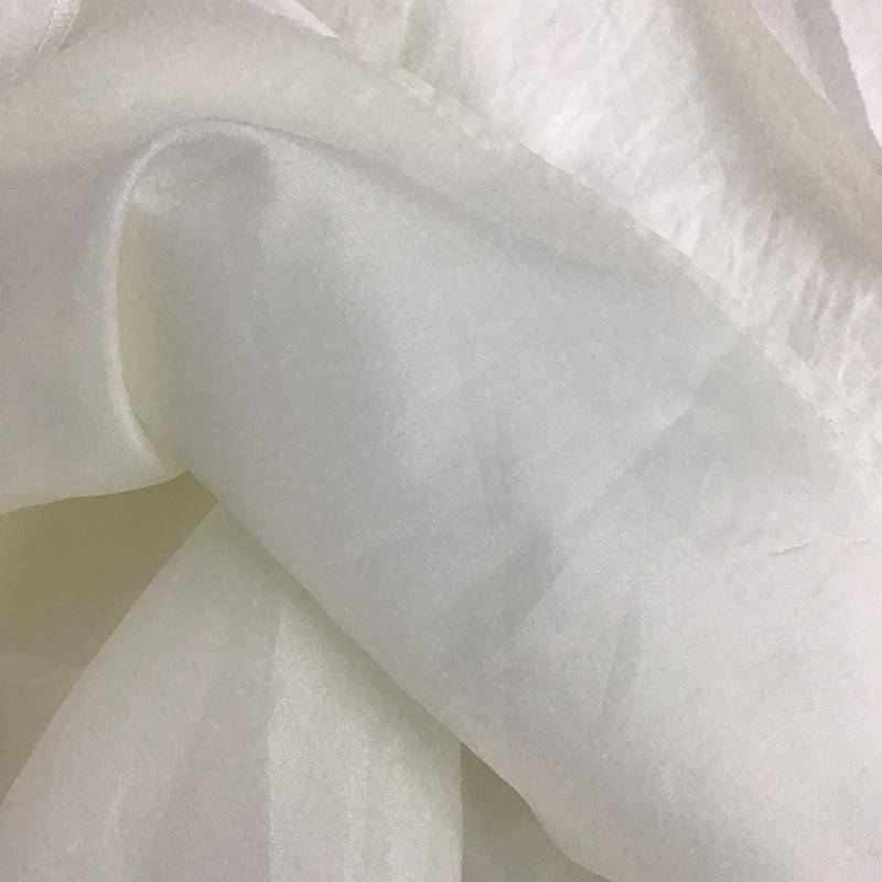 レイカズン Ray Cassin ワンピース ロングスカート 半袖ロングワンピース フレアスカート ウエスト切り替え シャツワンピース FREE 無地 白 / ホワイト /  レディース USED 古着 中古 10141291