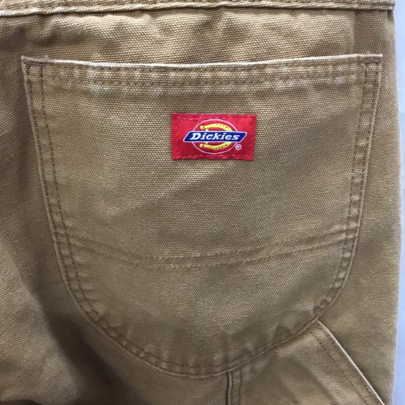 ディッキーズ Dickies パンツ ワークパンツ、ペインターパンツ W847261 34×32 34インチ ロゴ、文字 キャメル / キャメル /  メンズ USED 古着 中古 10111344