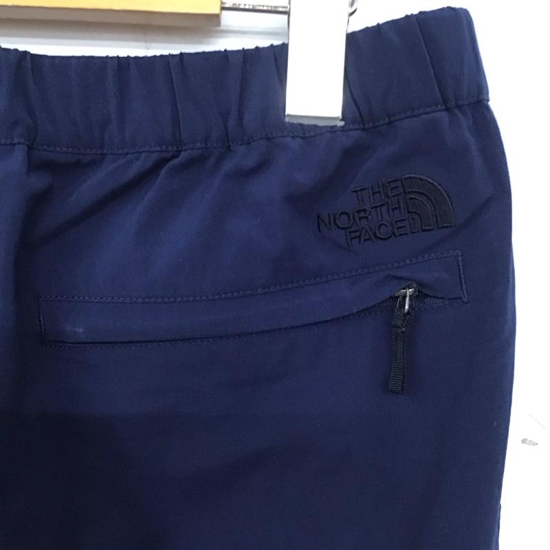 ザノースフェイス THE NORTH FACE パンツ ワークパンツ、ペインターパンツ nb31604 ボトム ワイドパンツ カジュアルパンツ L ロゴ、文字 紺 / ネイビー /  メンズ USED 古着 中古 10136817