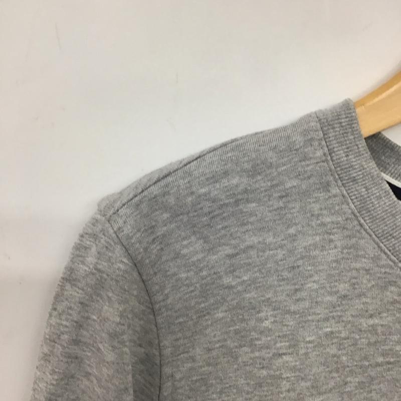 ラコステ LACOSTE トレーナー 長袖 長袖トレーナー スウェット クルーネック プルオーバー 3 プリント 灰 / グレー /  メンズ USED 古着 中古 10134009