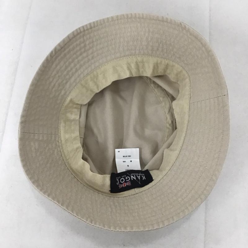 カンゴール KANGOL 帽子 ハット K4224HT Washed Bucket バケットハット ロゴ、文字 ベージュ / ベージュ /  メンズ USED 古着 中古 10132444