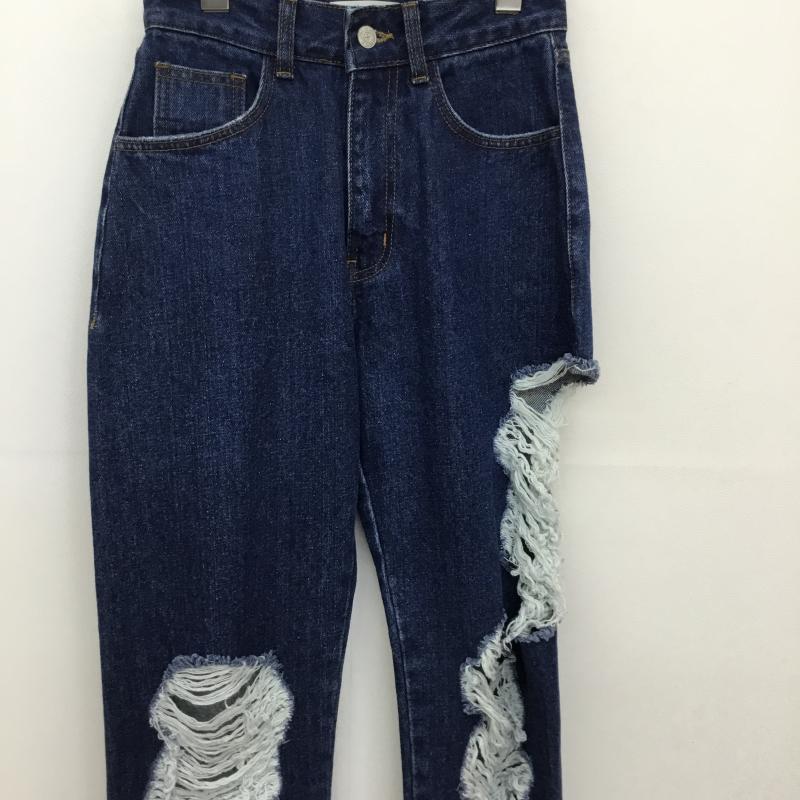 ジュエティ jouetie パンツ デニム、ジーンズ S 無地 青 / ブルー /  レディース USED 古着 中古 10134759
