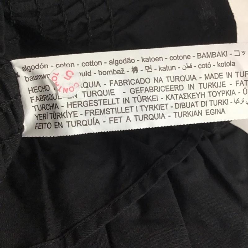 ザラ ZARA シャツ、ブラウス 長袖 長袖シャツ 無地シャツ ノーカラーシャツ XS 無地 白 / ホワイト / X 黒 / ブラック /  レディース USED 古着 中古 10144206