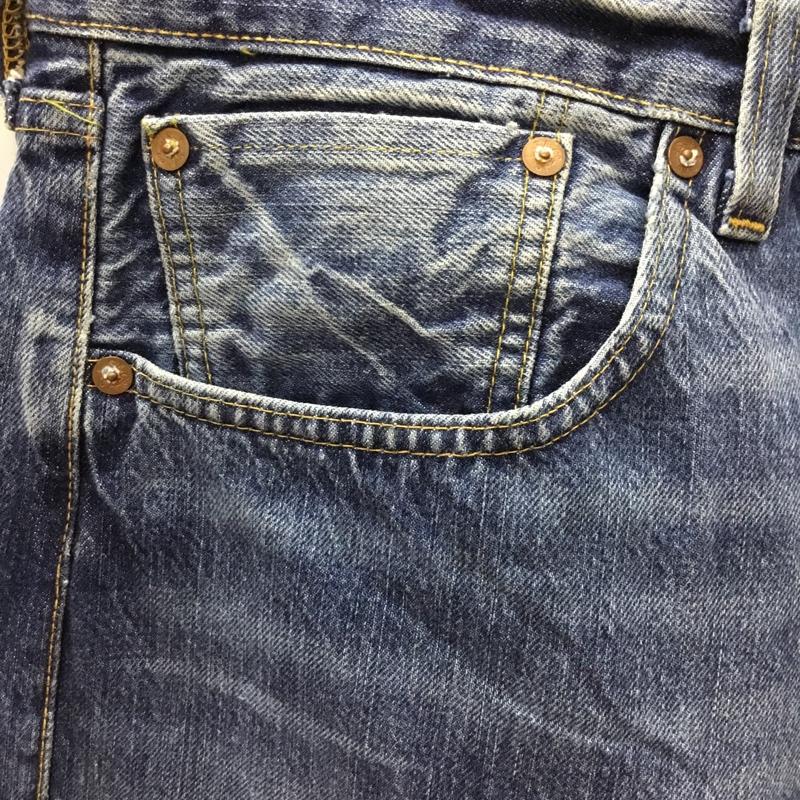 リーバイス・ビンテージ・クロージング LEVI S VINTAGE CLOTHING パンツ デニム、ジーンズ デニムパンツ ストレートパンツ ワイドパンツ カジュアルパンツ 34 無地 インディゴ / インディゴ /  メンズ USED 古着 中古 10116120