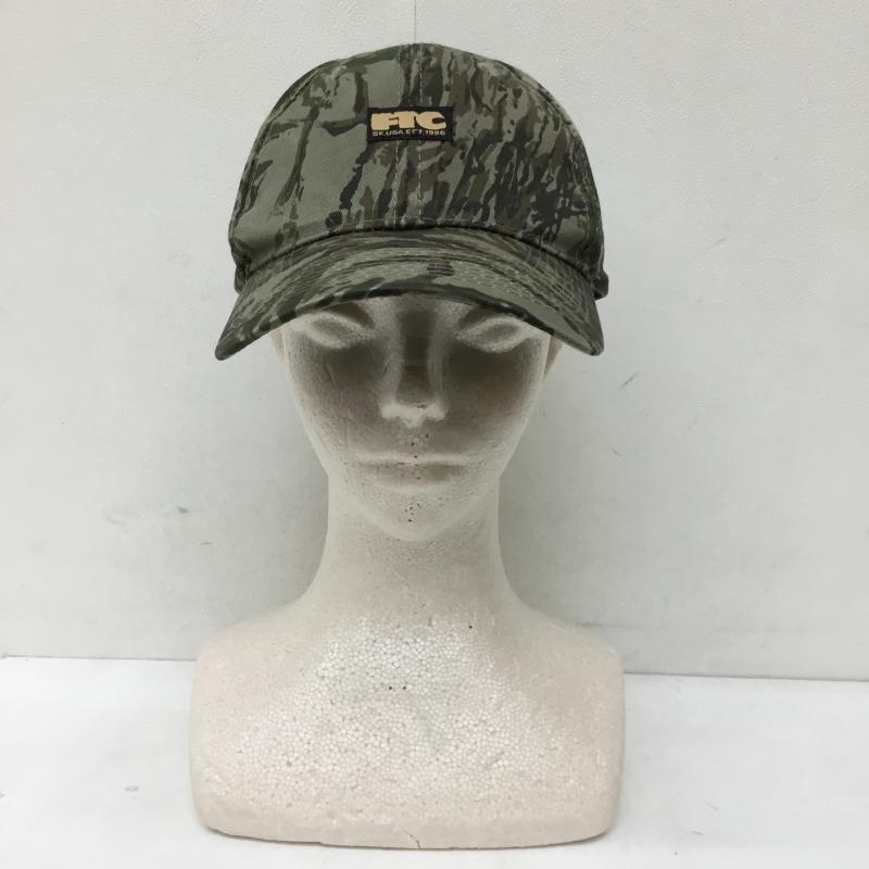 エフティーシー FTC 帽子 キャップ カモフラージュ柄・迷彩 カーキ / カーキ /  メンズ USED 古着 中古 10139790