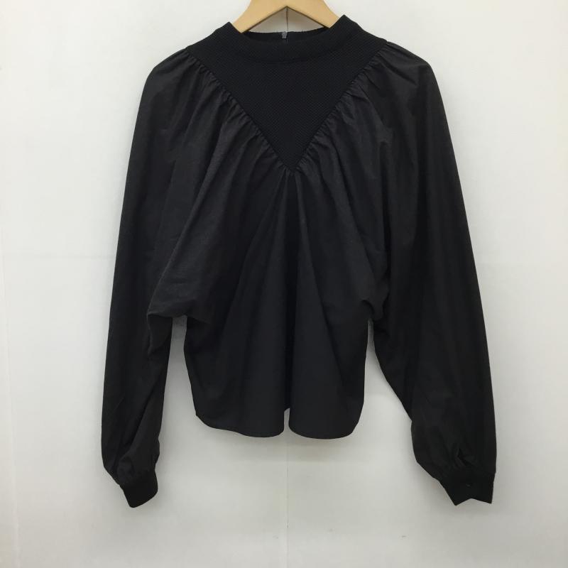 セレクトモカ select MOCA カットソー 長袖 FREE 無地 黒 / ブラック /  レディース USED 古着 中古 10138279