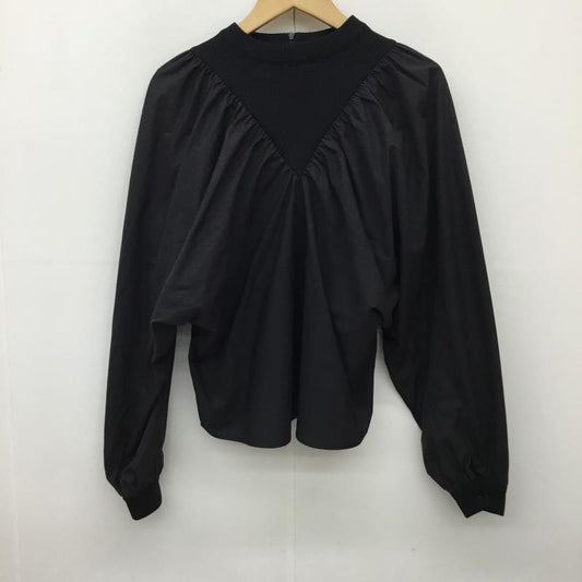 セレクトモカ select MOCA カットソー 長袖 FREE 無地 黒 / ブラック /  レディース USED 古着 中古 10138279