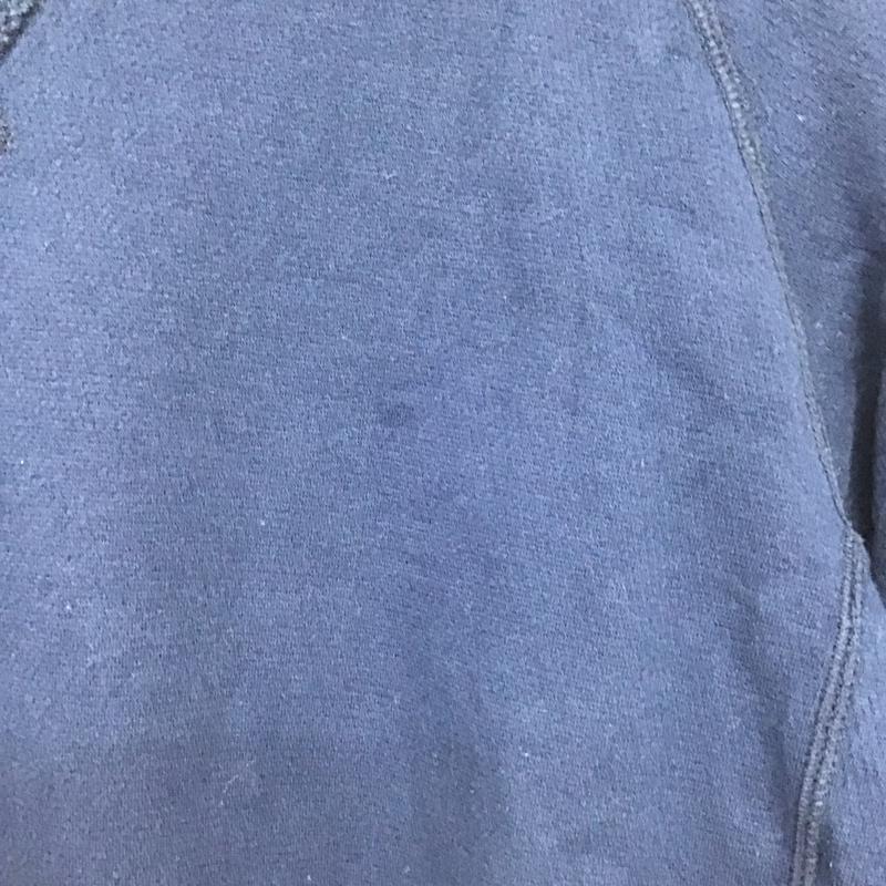 ハリウッドランチマーケット H.R MARKET トレーナー 長袖 長袖トレーナー スウェット クルーネック プルオーバー 1 無地 紺 / ネイビー /  メンズ USED 古着 中古 10141796