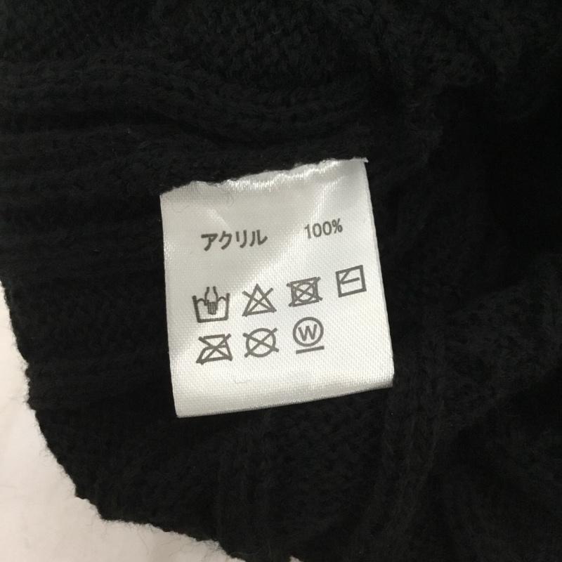 古着 USED 帽子 ニット帽 ボンボン付き キャスケット まとめ売り 5個 無地 黒 / ブラック /  メンズ USED 古着 中古 10142201