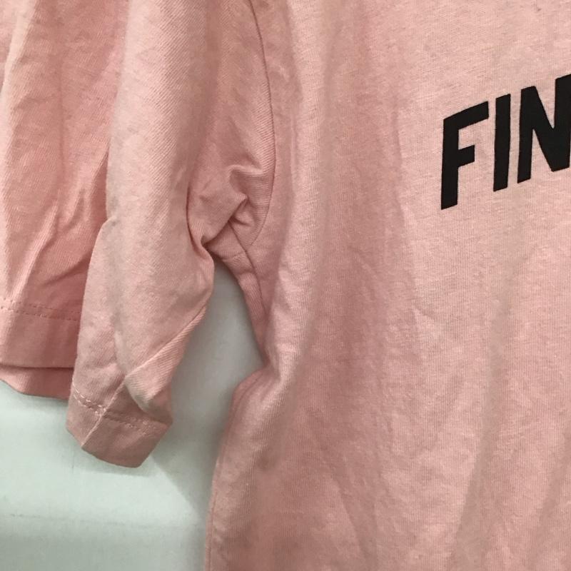 ザラ ZARA Tシャツ 半袖 164cm ロゴ、文字 X プリント 桃 / ピンク /  ガールズ USED 古着 中古 10134204