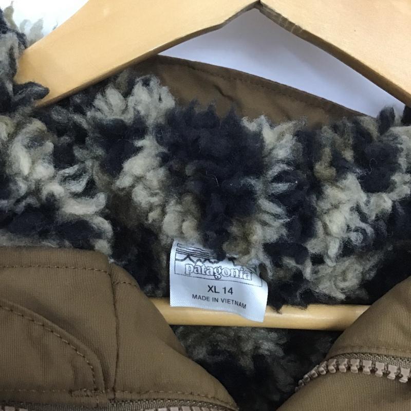 パタゴニア patagonia ジャケット、上着 ジャンパー、ブルゾン XL 無地 茶 / ブラウン /  ボーイズ USED 古着 中古 10106098