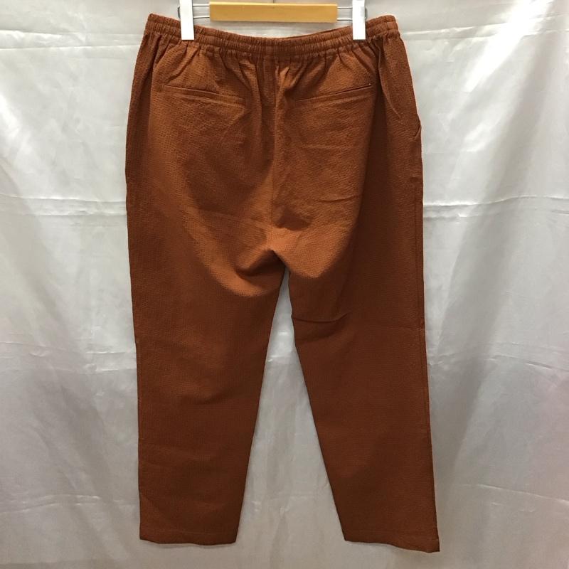 ニコアンド niko and... パンツ スラックス H212ML17TO イージーパンツ M 無地 茶 / ブラウン /  メンズ USED 古着 中古 10112393