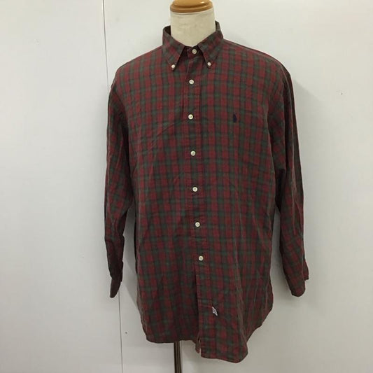 ラルフローレン RALPHLAUREN シャツ、ブラウス 長袖 ボタンダウン コットン チェック L ワンポイント マルチカラー / マルチカラー /  メンズ USED 古着 中古 10114955