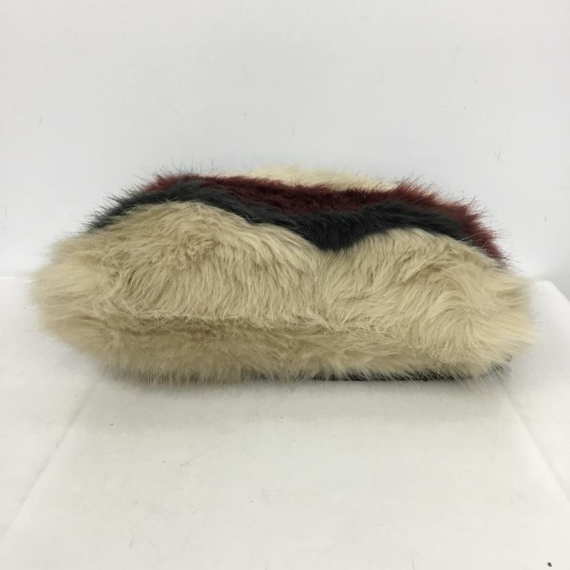ザラ ZARA ショルダーバッグ ショルダーバッグ 8636 104 203 フェイクファー 2WAY ボーダー柄 マルチカラー / マルチカラー /  レディース USED 古着 中古 10137942