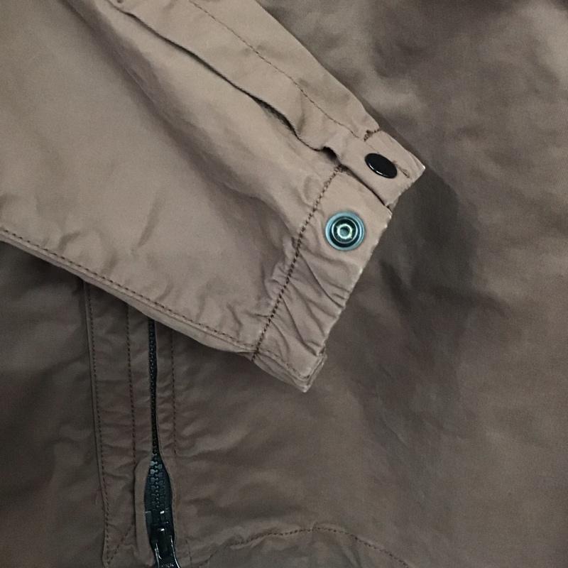 ストーンアイランド STONE ISLAND ジャケット、上着 ジャケット、ブレザー 751510610 ジップアップワークジャケット アウター M ロゴ、文字 茶 / ブラウン /  メンズ USED 古着 中古 10142092