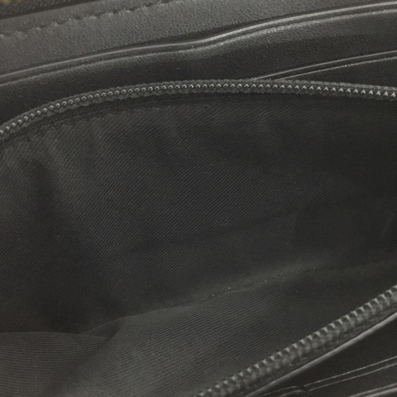 コーチ COACH 財布 長財布 F59267 ラウンドファスナー シグネチャー ロゴ、文字 黒 / ブラック / X 茶 / ブラウン /  レディース USED 古着 中古 10134630