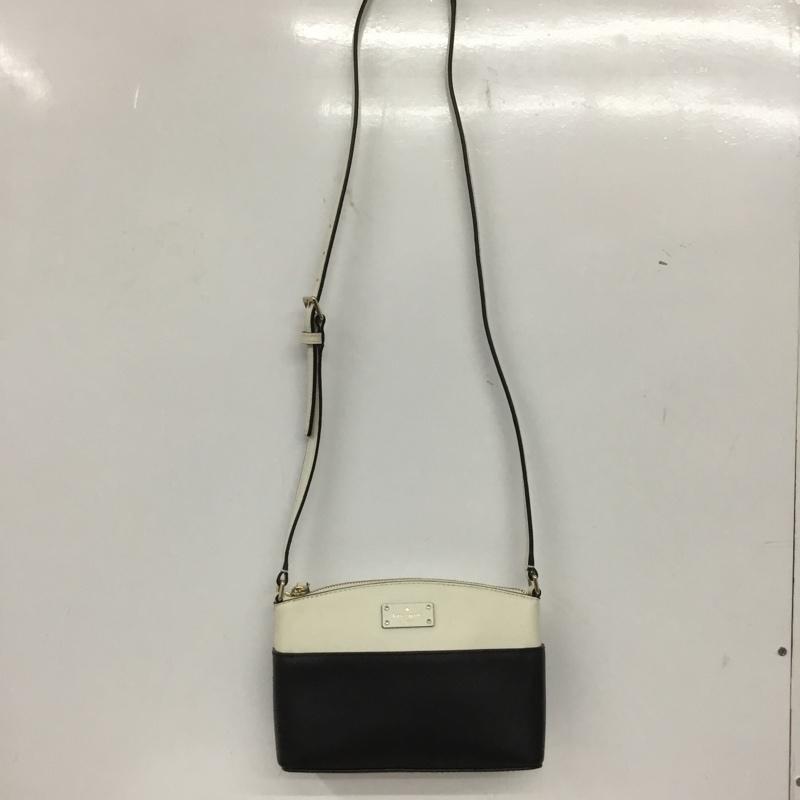 ケイトスペード Kate Spade ショルダーバッグ ショルダーバッグ バイカラー 2トーン ロゴ、文字 白 / ホワイト / X 黒 / ブラック /  レディース USED 古着 中古 10138852